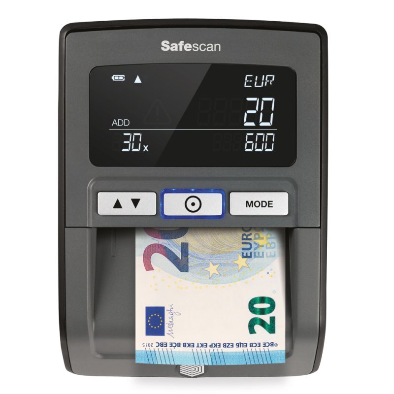 detalle safescan 155s detector billetes falsos