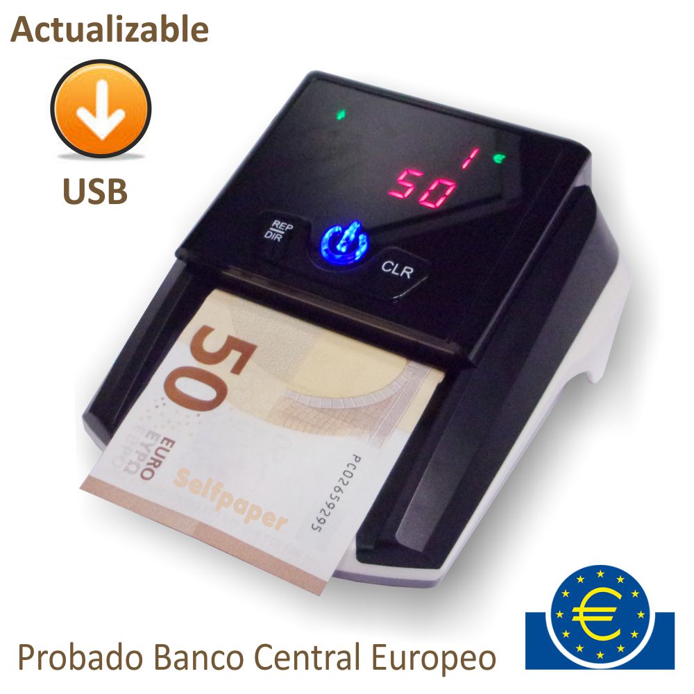 ▷【 Detector de Billetes Falsos 】EUROS - ACTUALIZABLE