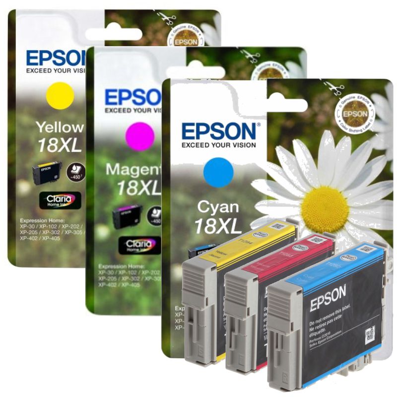 Epson 18XL colores - T1812
