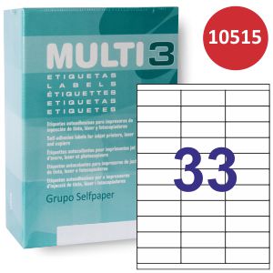 Etiquetas impresora multi3 Din A4