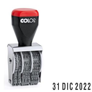 Fechador Manual Colop 4 mm. hasta  Diciembre 2022
