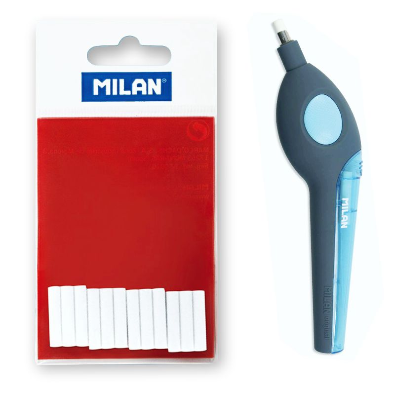 Gomas de Recambio para Borrador Eléctrico Milan