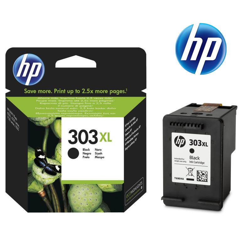 Cartucho de tinta original HP 303XL, negro, alta capacidad, Selfpaper.com.