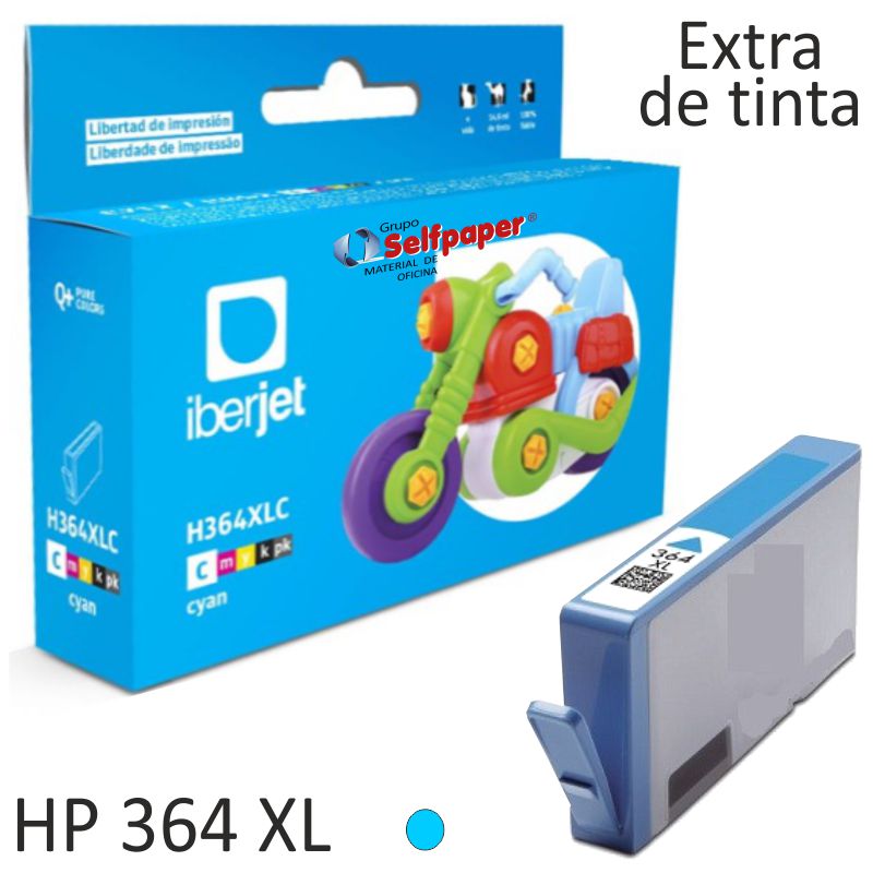HP 364XL Ccolor Cyan, Cartucho