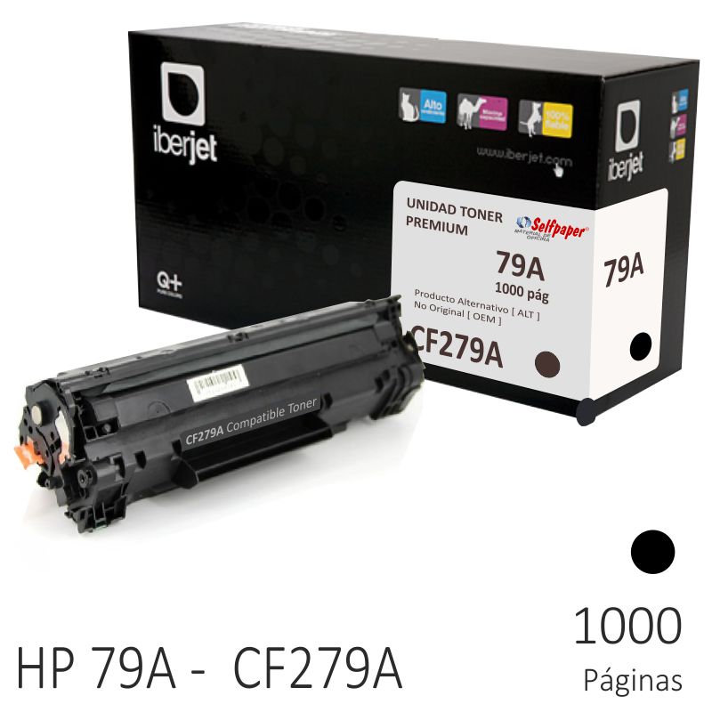 Comprar HP 79A compatible, Toner CF279A 1000 páginas