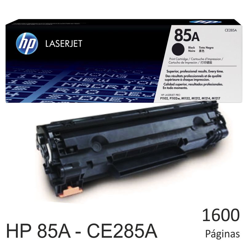 Comprar HP 85A - Toner HP CE285A P1102 PRO M1130 M1212
