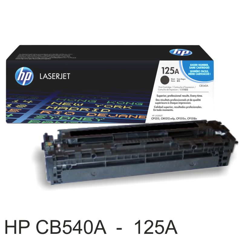 Comprar HP CB540A 125A - Toner original CP1215 CP1515n CP1518Ni