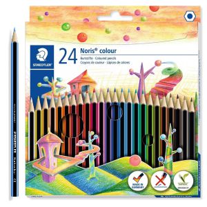 Lapices 24 colores Staedtler Noris