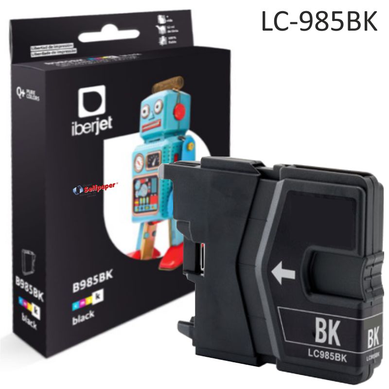 Comprar LC-985BK Compatible Brother cartucho de tinta negro 20ml