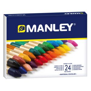 Manley 24 Colores, Ceras blandas MNC00066