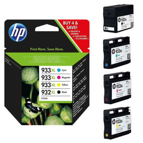 Comprar Pack HP 932XL y 933XL 3 colores