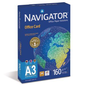 Papel Din A3 160 gramos Navigator office cards color 250 hjs