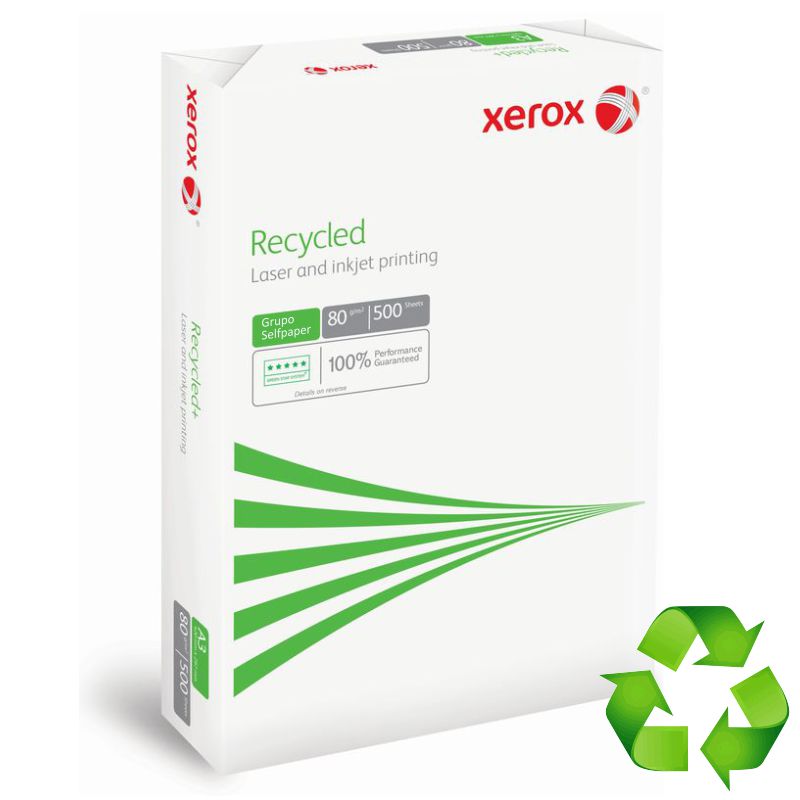Comprar Papel reciclado Xerox, fotocopia, impresora Din A4 500h 80gr