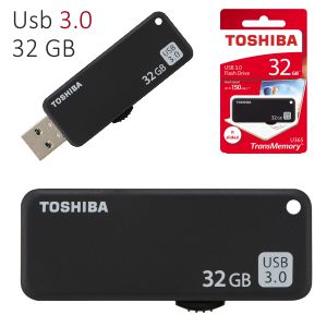 Pen Drive Memoria USB 3.0 Toshiba 32 GB alta velocidad 150Mb