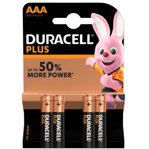 Pilas Duracell Plus Power 50%+ AAA