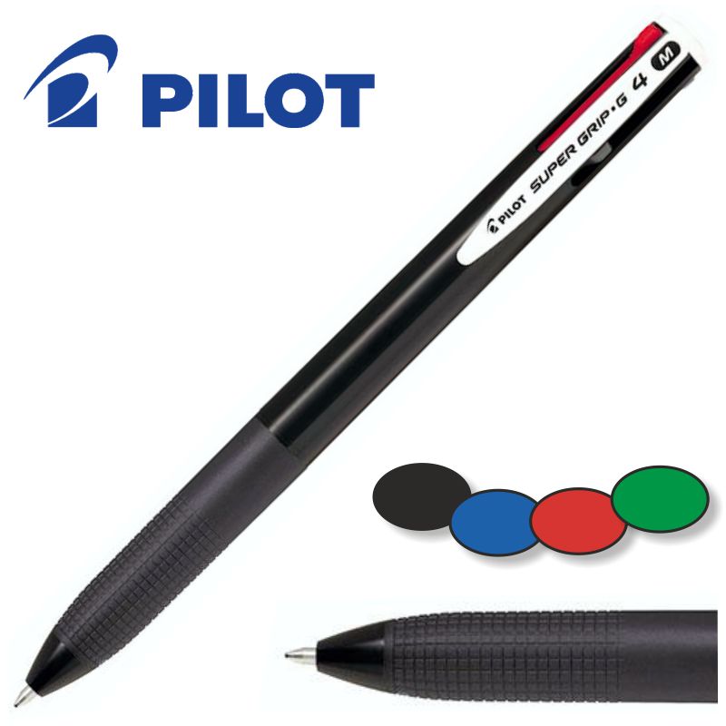 Pilot Feed GP4 Bolígrafo Retráctil de 4 Colores