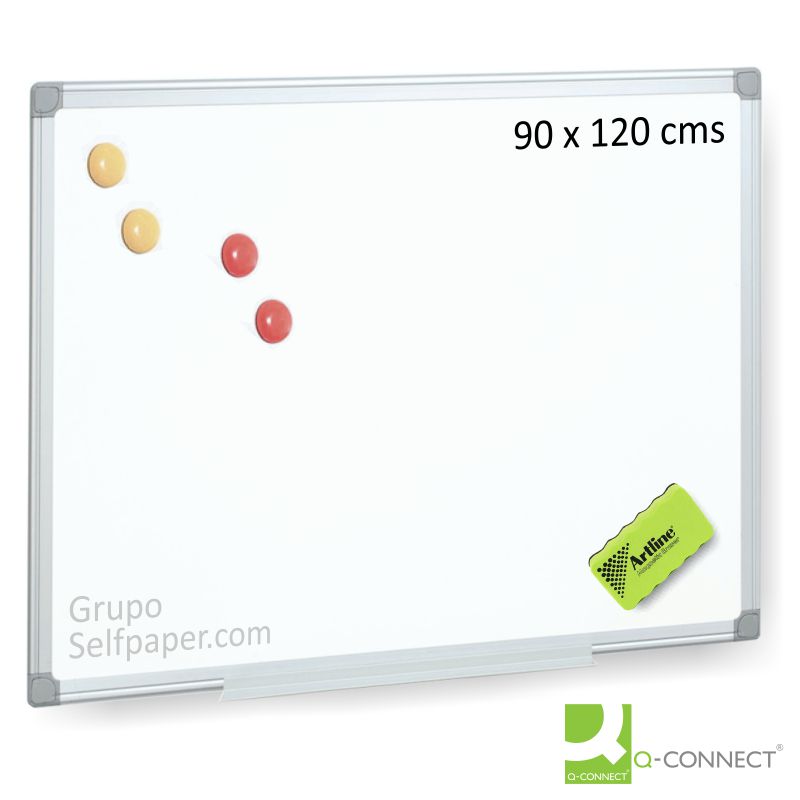 Comprar Pizarra blanca magnética lacada 90x120 Q-connect