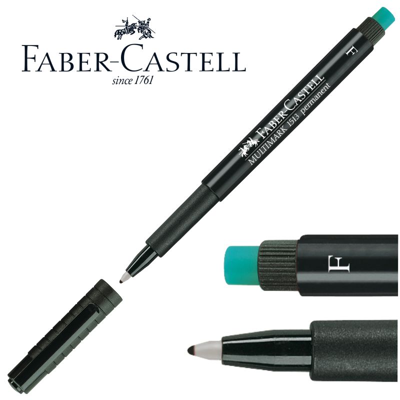 Rotulador Staedtler permanente punta fina F negro, ancho de trazo