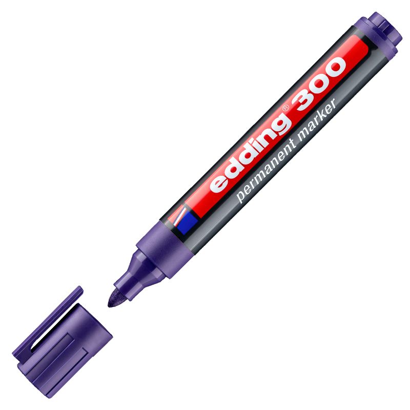 Rotulador Permanente Edding 300-008 Violeta