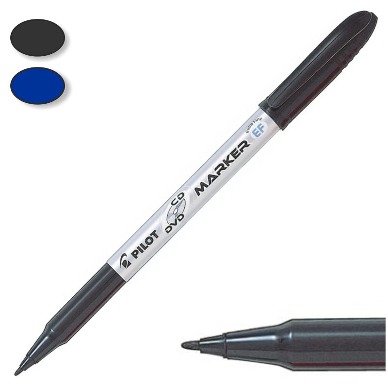 PILOT  Rotulador Permanente Multisuperficie SCA-UF – Negro