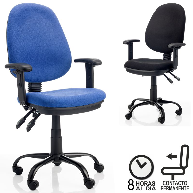 Silla de Oficina Toupa - apoyabrazos regulable - ergonomica ... Silla de Oficina Toupa - apoyabrazos regulable - ergonomica ...