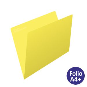 Subcarpetas cartulina Folio pack 50 amarillo