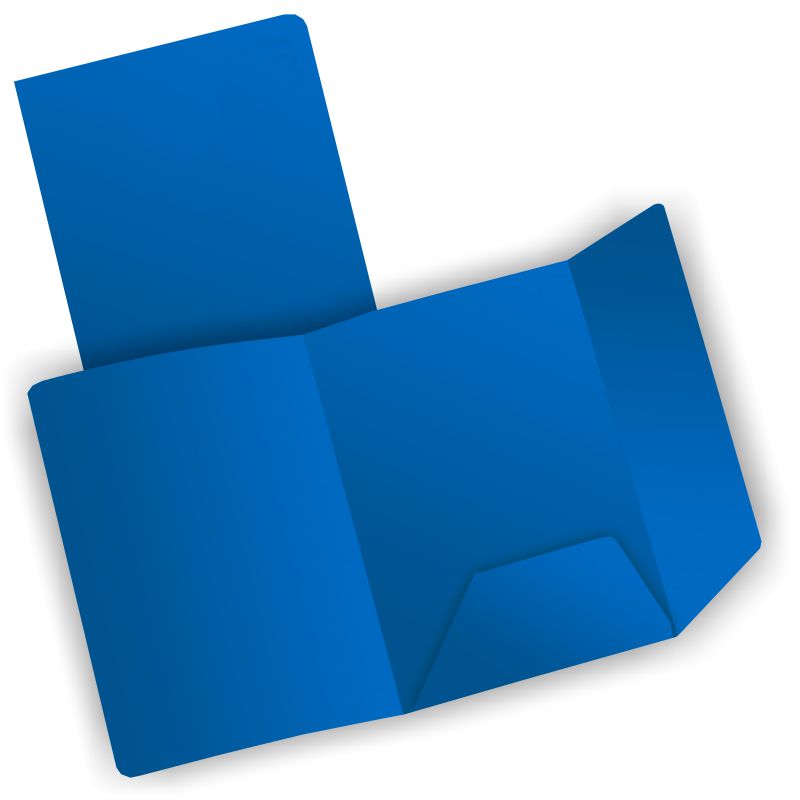 Comprar Subcarpeta presentación solapas Gio Premier 270 grs azul