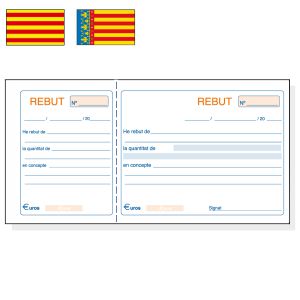 Talonario Recibos, Talonari Rebuts catala-Valençia 100
