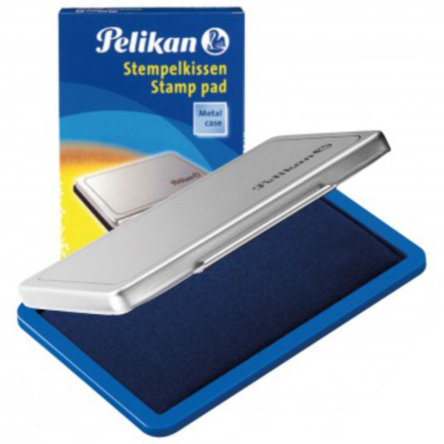 Tampon Pelikan Nº2, 70x110 mm, almohadilla de tinta azul