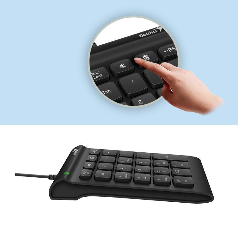 teclado de numeros genius numpad i130 portatil