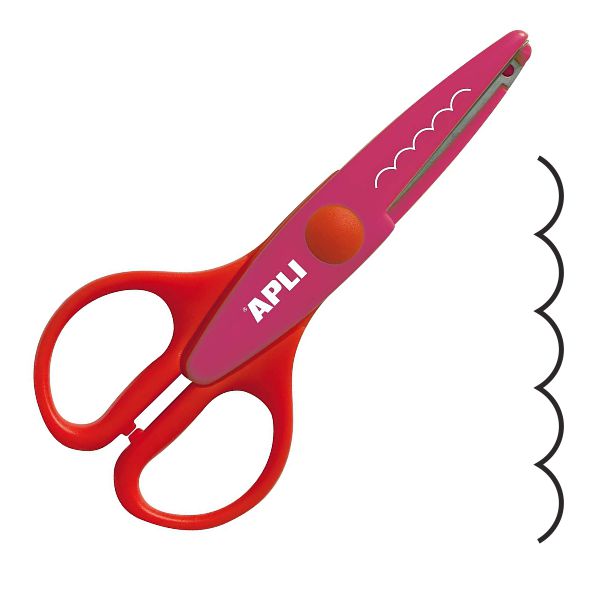 Comprar Tijeras corte forma Dentada Apli - 13 Cms
