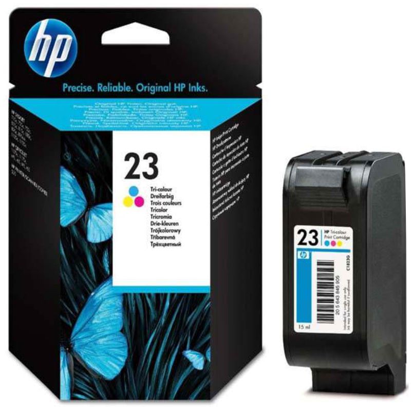 Comprar Cartucho original HP nº 23 color tinta impresora C1823D