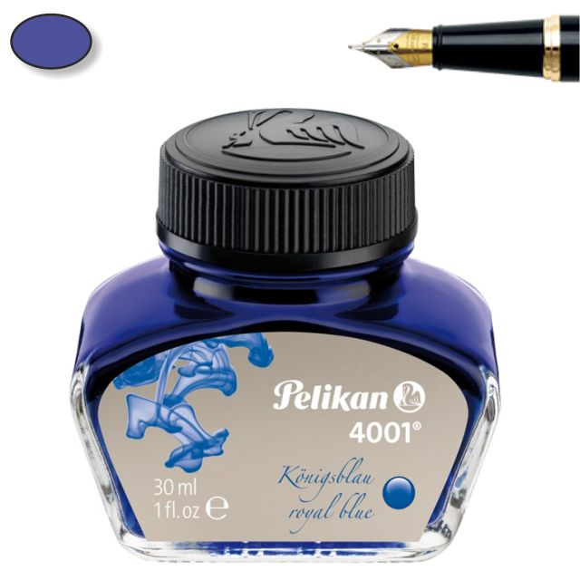 Tintero, tinta plumas Estilograficas Pelikan 62.5ml azul