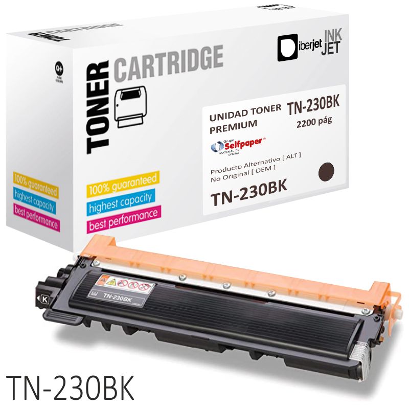 Comprar TN230BK toner compatible Brother TN230BK Negro 2200 Pags
