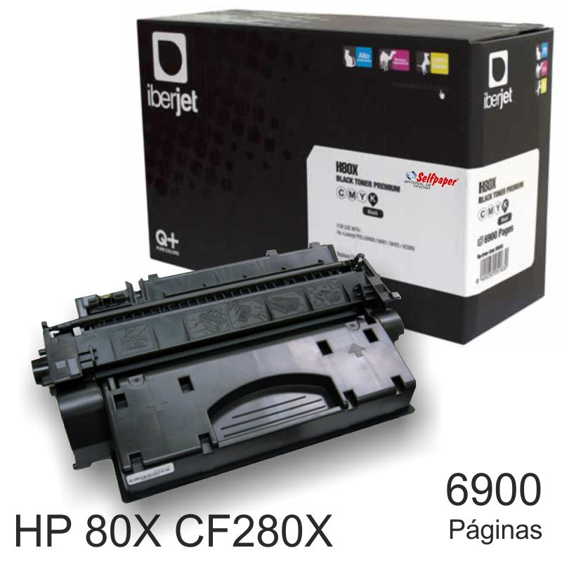Comprar Toner Compatible HP 80X - CF280X 80A alta capacidad 6900 pag