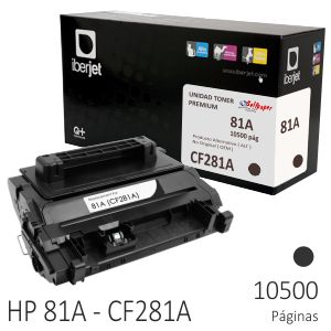 Toner Compatible HP 81A CF281A negro