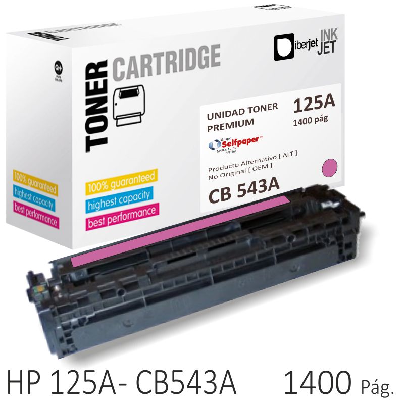 Comprar Toner Compatible HP CB543A 125A Magenta