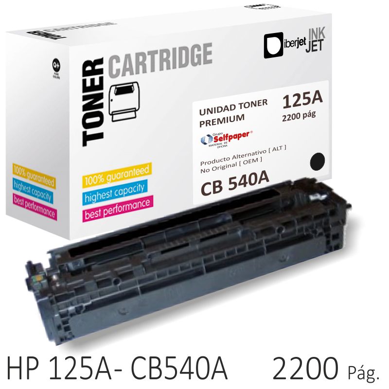 Comprar Toner HP CB540A compatible 125A - laserjet CP1215 CP1515N