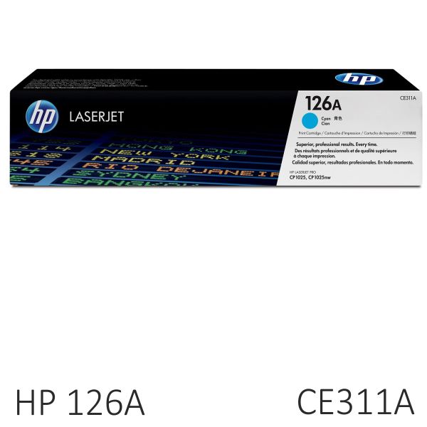 Comprar Toner HP CE311A 126A, original, CP1025NW M175